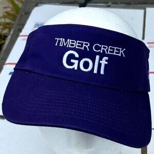 Blue Adidas Timber Creek Golf Visor